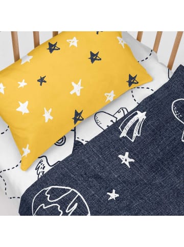 Happy Friday Starspace Spannbettlaken