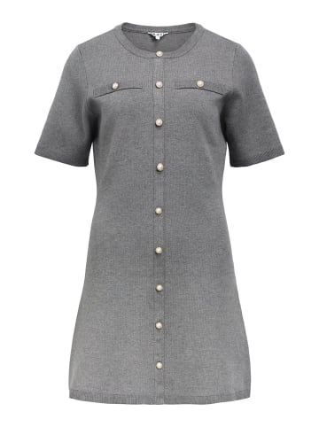 Object Midikleid in Medium Grey Melange