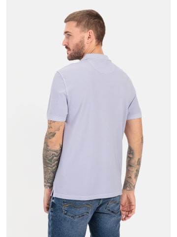 Camel Active Piqué Poloshirt aus zertifiziertem Organic Cotton in Lavendel