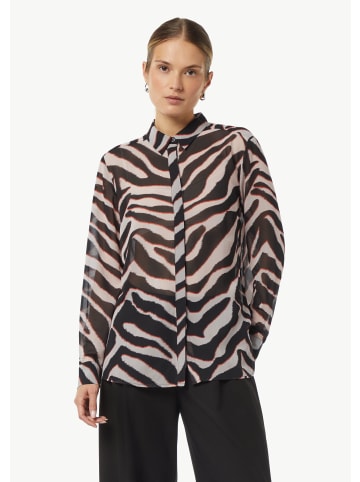 comma Bluse langarm in Pink