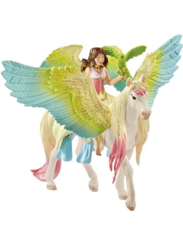 Schleich Spielfigur bayala Surah mit Glitzer-Pegasus, 5-12 Jahre