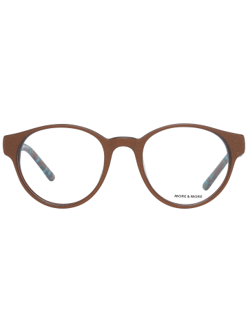 More & More Frauen Optische Fassungen Oval Braun