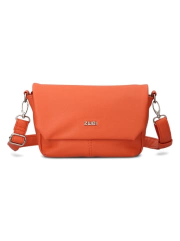 Zwei Mademoiselle.M Messenger 28 cm in papaya