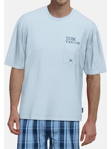 Tom Tailor T-Shirt Kilkenny in blau-hell-uni