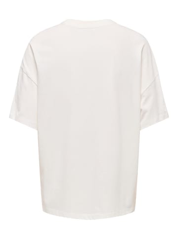 JDY T-Shirt 'CARLA' Weiß