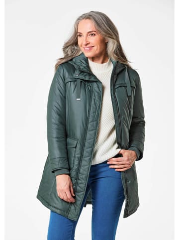 GOLDNER Kurzgröße:  Anorak in graugrün