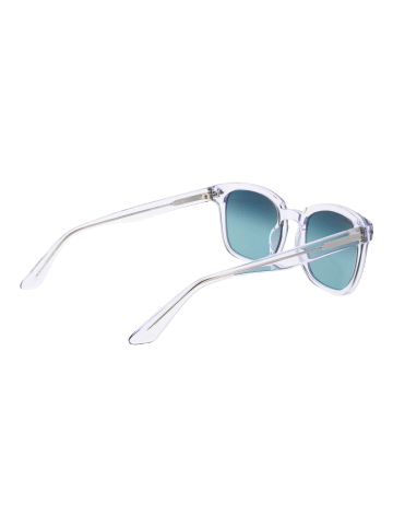 Serengeti Unisex Sonnenbrille Quadratisch Transparent