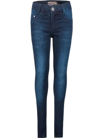 Blue Effect Jeggings Bundweite normal in blue black