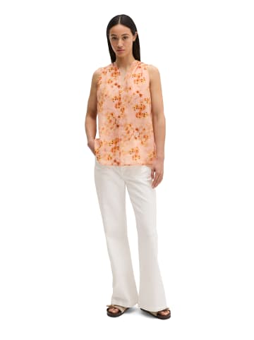 Marc O'Polo Ärmellose Bluse relaxed in Bright Orange