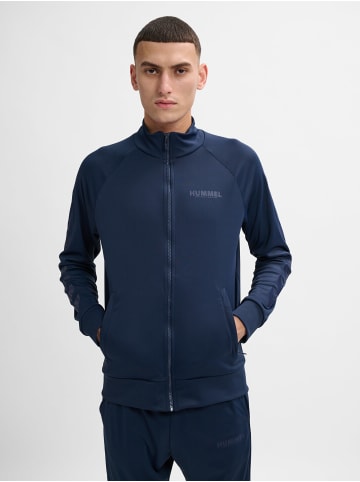 Hummel Hummel Zip Jacke Hmllegacy Herren Atmungsaktiv Nahtlosen in BLUE NIGHTS