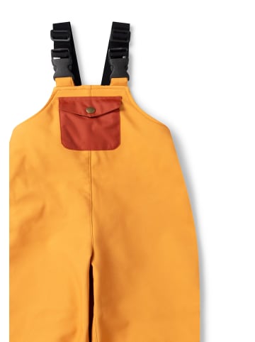 Little Green Radicals Wasserfeste Latzhose aus recyceltem Material mit Futter in Gold