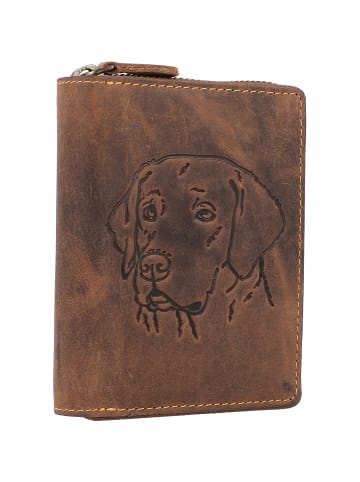 Greenburry Vintage Geldbörse Leder 12.5 cm dog