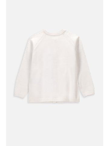 Coccodrillo Strickjacke in ecru