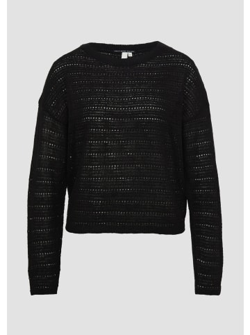 QS Strickpullover in 9999_schwarz