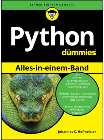 Wiley-VCH Buch - Python Alles-in-einem-Band für Dummies