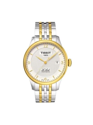 Tissot Le Locle Automatic COSC Uhr silber gold T006.408.22.037.00