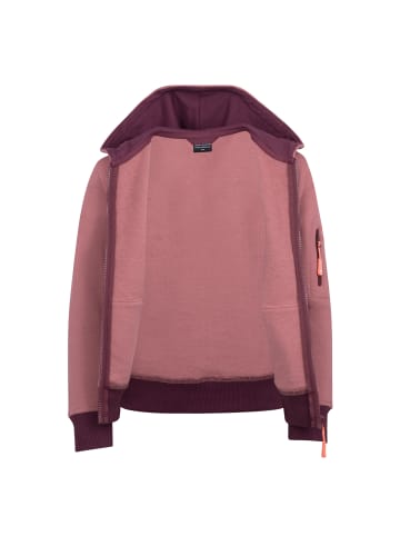 Trollkids Sweatjacke Sortland in frozen berry