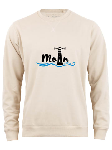 Cotton Prime® Sweatshirt Leuchtturm Moin in Beige