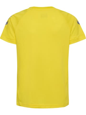 Hummel Hummel T-Shirt Hmllead Multisport Kinder Leichte Design Schnelltrocknend in BLAZING YELLOW