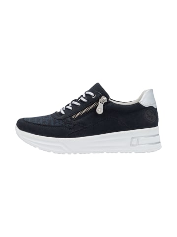 rieker Alabama-Sneaker aus Leder (Low-Top) Blau