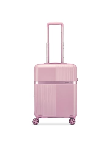Roncato Airglam 4 Rollen Kabinentrolley S 55 cm mit Dehnfalte in rosa cipria