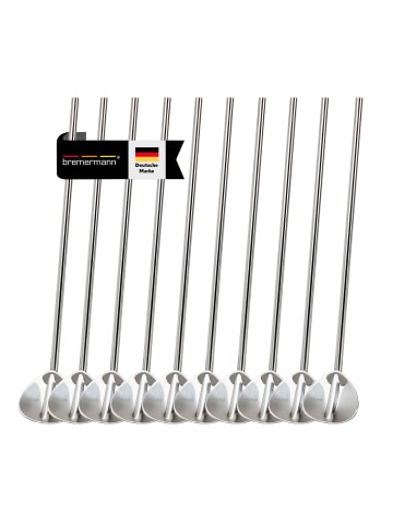 bremermann 12-er-Set Trinkhalm-Löffel-Set