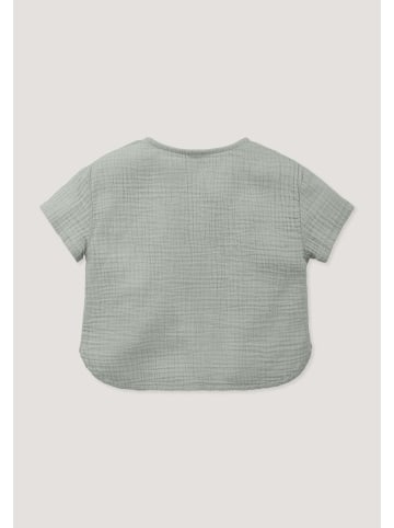 Hessnatur Musselin Shirt in nebelgrau