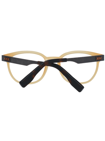 Ermenegildo Zegna Männer Optische Fassungen Rund Honig