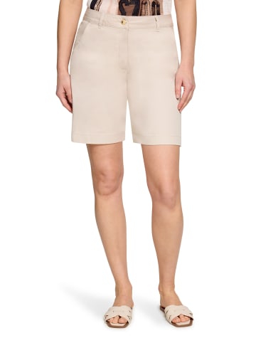 Betty Barclay Sommerhose mit Eingrifftaschen in Grau Beige