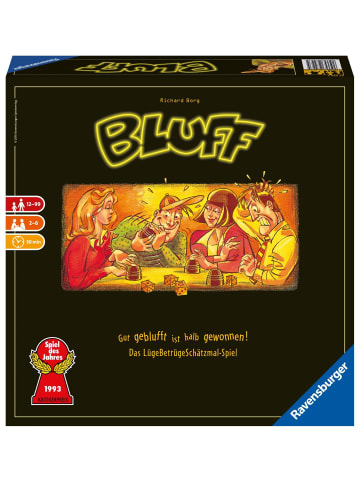 Ravensburger Bluff | Gut geblufft ist halb gewonnen! Das LügeBetrügeSchätzmal-Spiel