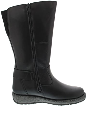 WALDLÄUFER Hoja Langschaftstiefel  Schwarz