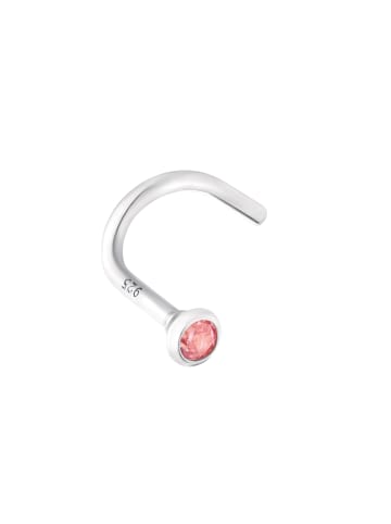 Amor Nasenpiercing Silber 925, rhodiniert in Rosa