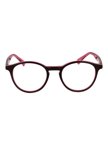 Polaroid Unisex Optische Fassungen Panto Burgundisch