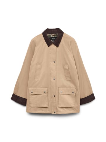 Vero Moda Mantel in Silver Mink