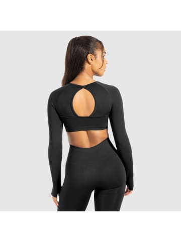 SMILODOX Longsleeve Linnea in Schwarz