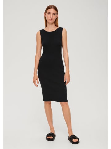 s.Oliver BLACK LABEL Kleid kurz in Schwarz