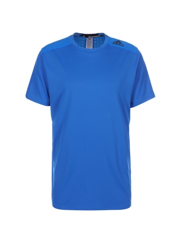 adidas Performance Trainingsshirt D4T Heat Ready Hiit in blau