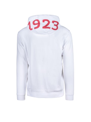 HIS Kapuzensweatshirt Hoodie Crafted Goods in white