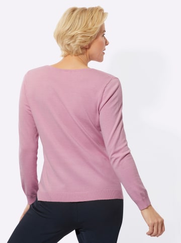WITT WEIDEN V-Pullover in rosé