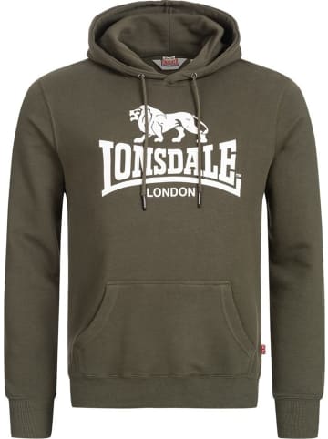 Lonsdale Hoodie "Fremington" in Grün