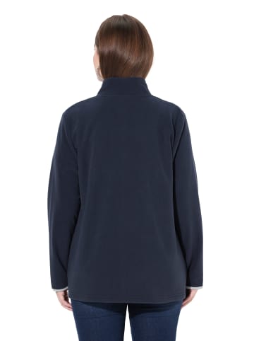 Ulla Popken Sweatjacke in marine