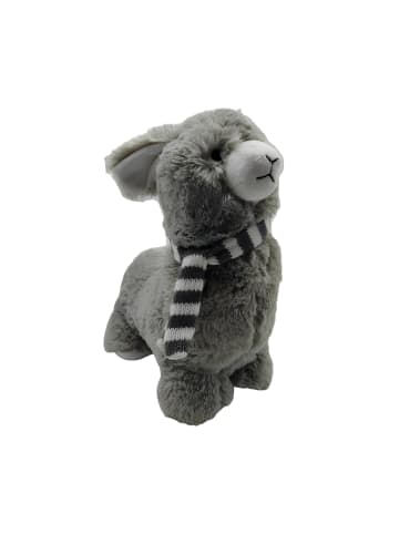 relaxdays Türstopper "Alpaka" in Grau - (B)12 x (H)28 x (T)27 cm