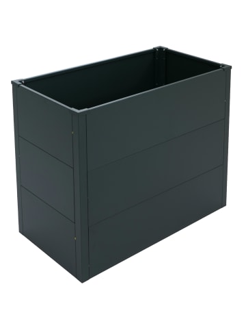 MCW Hochbeet P64, Garten Stahl 77x100x50cm, Grün