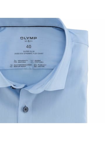 OLYMP  Langarm Business Hemd für Herren in blau