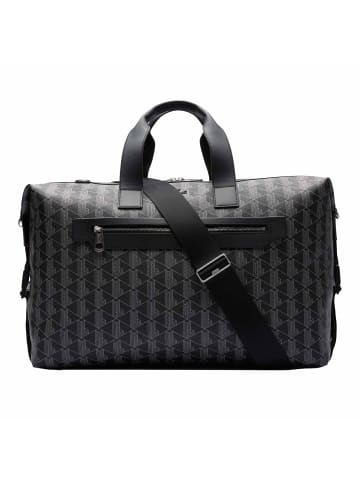 Lacoste Handtasche in Schwarz/Grau