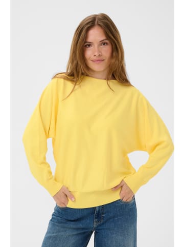 CULTURE Strickpullover CUannemarie Oversize fit in Lemon Meringue Melange