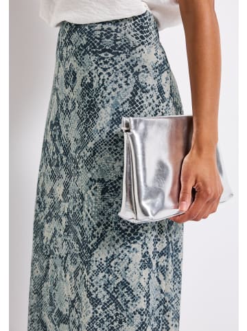 Street One 'Gemusterter Mesh-Rock' Blau