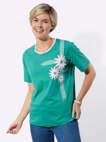 WITT WEIDEN Kurzarmshirt in smaragd