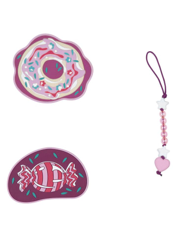 DerDieDas ErgoFlex Light - Schulranzen Set 5tlg. 800g (Purple Unicorn) in Sweet Sprinkles