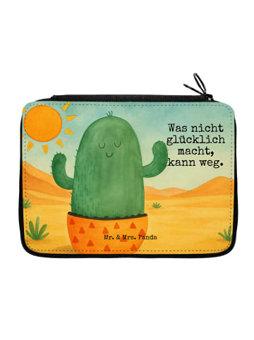 Mr. & Mrs. Panda Bleistiftetui Kaktus Sonne Design mit Spruch in Weiß
